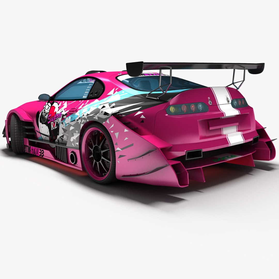 3d Toyota Supra Rz Model