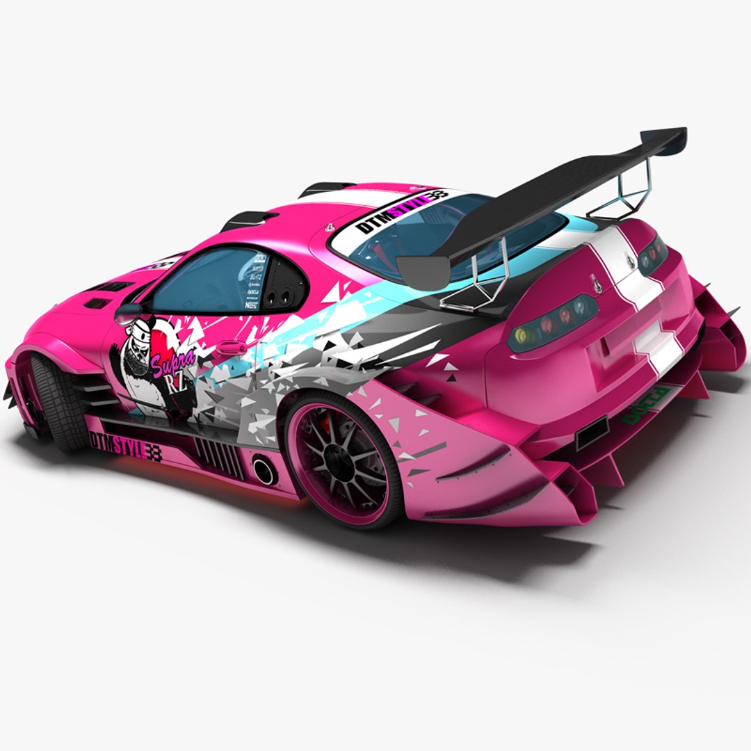 3d Toyota Supra Rz Model