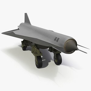 Strategic Recon Drone on Transport Cart