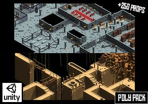 Poly Pack: Dungeons & Caves