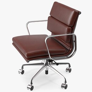 Management Chair Brown Leather