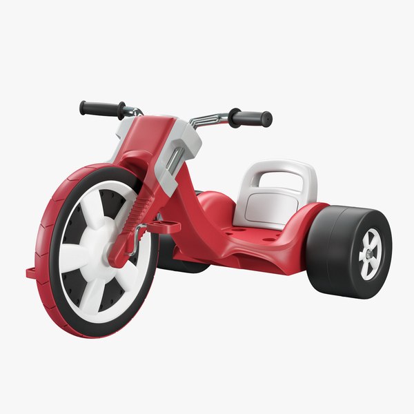 3D Radio Flyer Deluxe Big Flyer TurboSquid 1984509