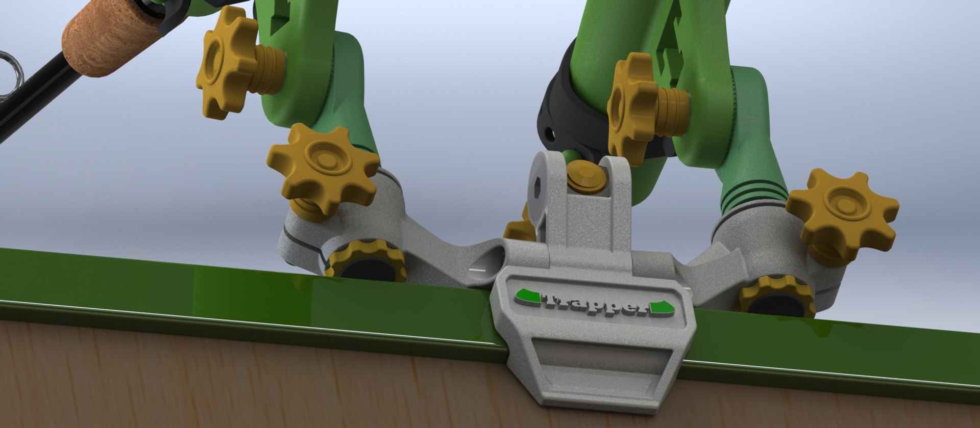 3d Rod Holder Model