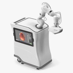 ARTAS Robotic Hair Restoration Rigged for Cinema 4D model