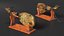 Iberico Ham Leg on Wooden Carving Stand
