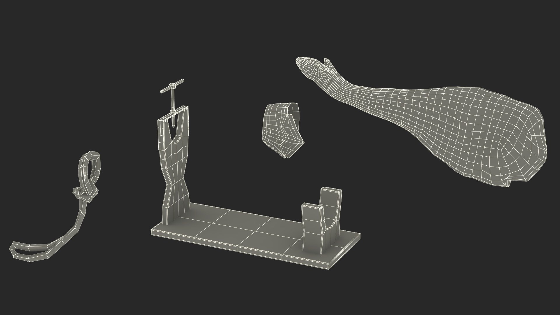 3D Iberico Ham Leg on Wooden Carving Stand https://p.turbosquid.com/ts-thumb/KI/3kVzwf/Qx/iberico_ham_leg_on_wooden_carving_stand_019/jpg/1751409559/1920x1080/fit_q87/4b2ea8701b150c64e5c61069fd05181bd542010d/iberico_ham_leg_on_wooden_carving_stand_019.jpg