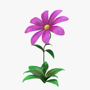 Cartoon flower