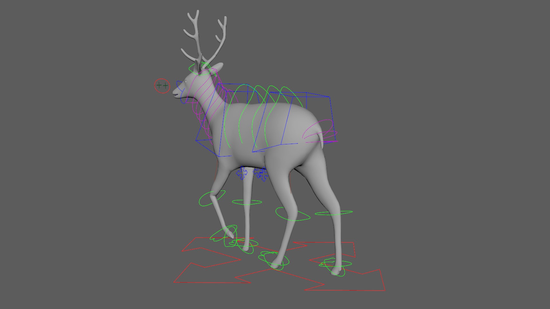 Deer Rigged Fur 3D - TurboSquid 2021412