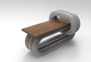 Yuga Bench 3D model