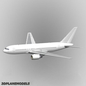 B767-200 Generic white