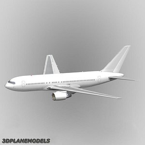 B767-200 Generic white