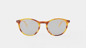 Ventura Havana Glasses 3D model