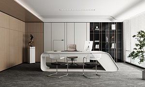 3D modern office model