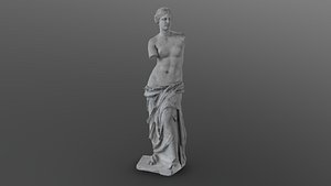 Venus de Milo - High poly photogrammetry 3D model