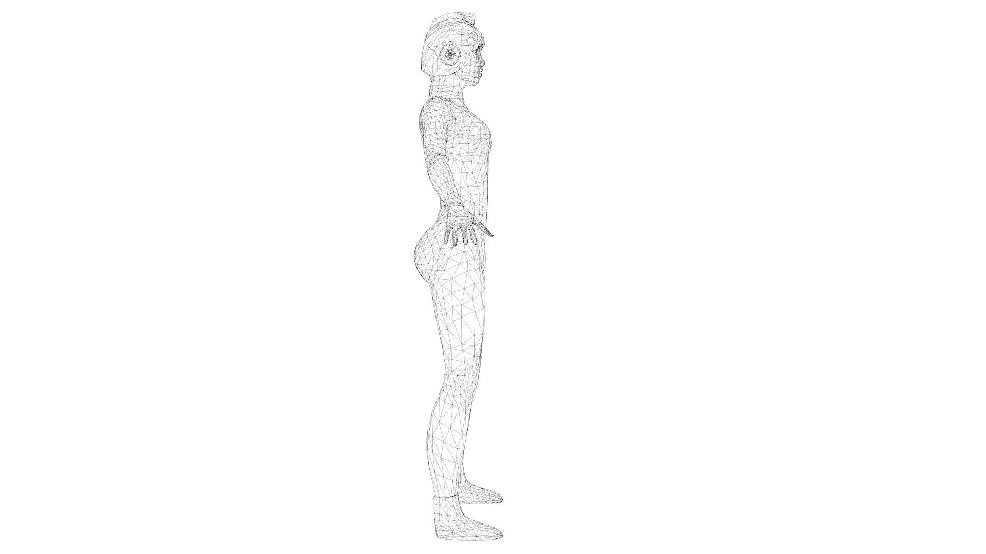 3D Character Robot Female Model - TurboSquid 1704001