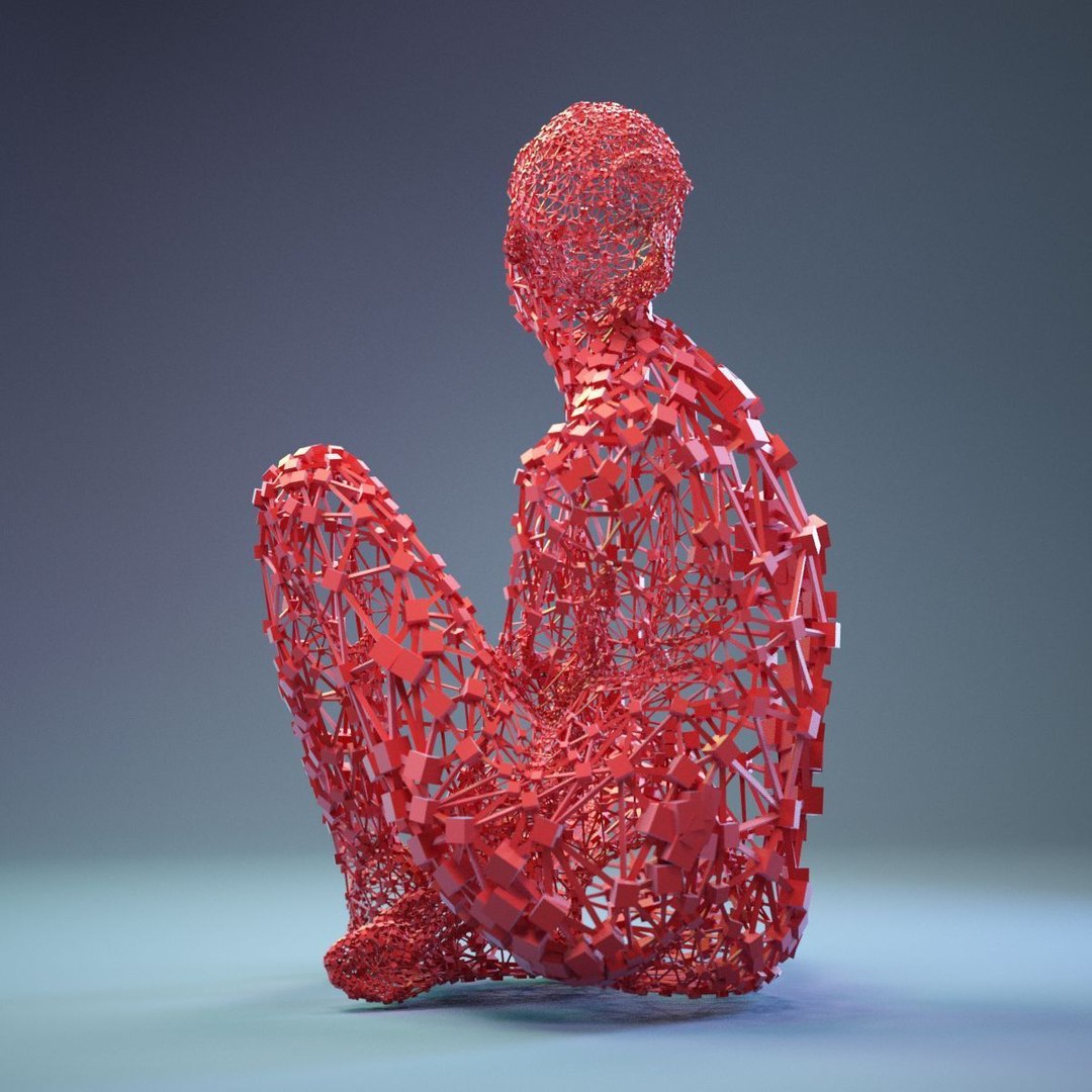 3D Abstract Cubist Model - TurboSquid 1399552