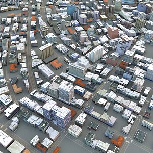 3D City 115 model