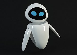 eve robot 3D model
