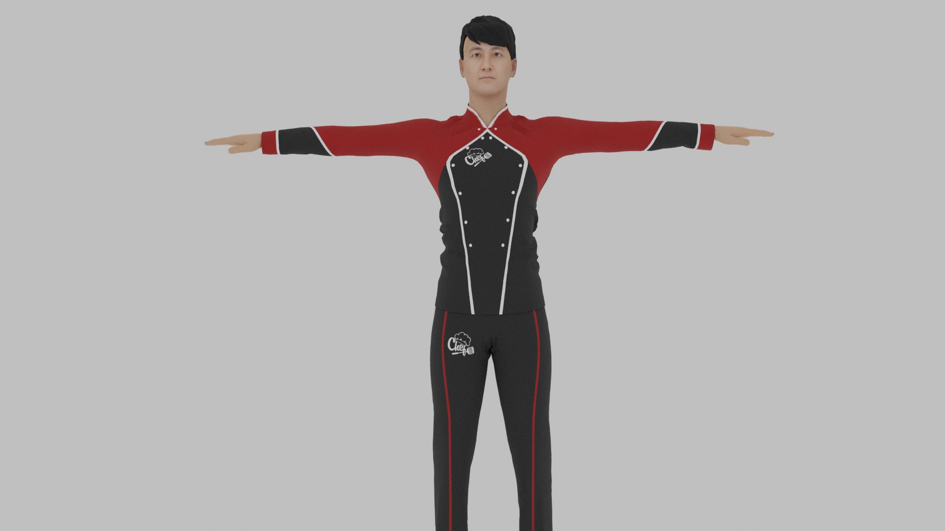 3D Model Chef Cook Man - TurboSquid 2020613