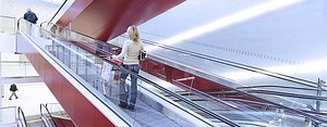 Travelators - moving Walks - Schlindler 9500 model