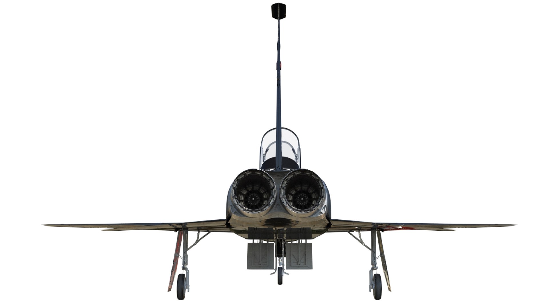 Supersonic Aircraft Northrop T-38 Talon Black Model - Turbosquid 2227395