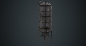 silo 2d model