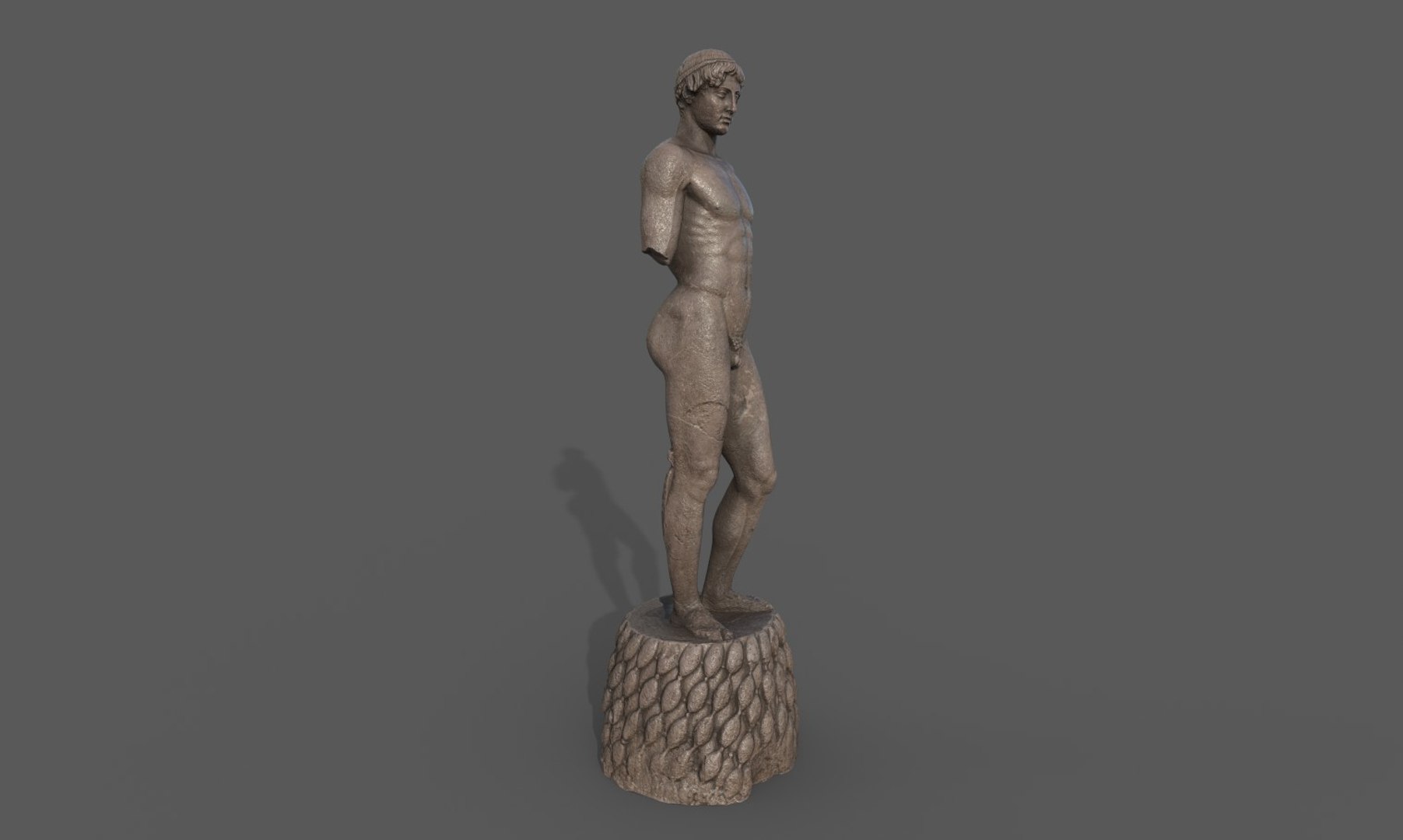 3D Statue Of Apollo 4 - TurboSquid 1823825