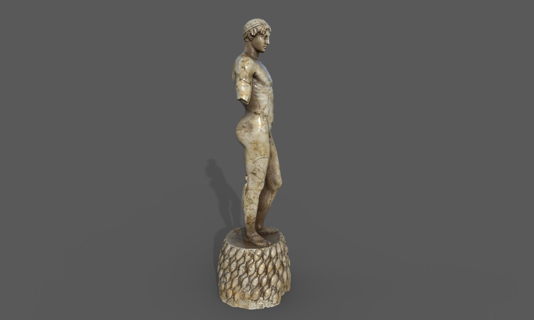 3D Statue Of Apollo 4 - TurboSquid 1823825