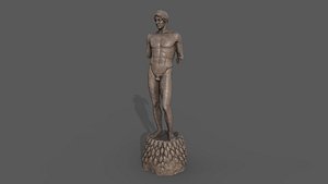 3D Statue of Apollo 4