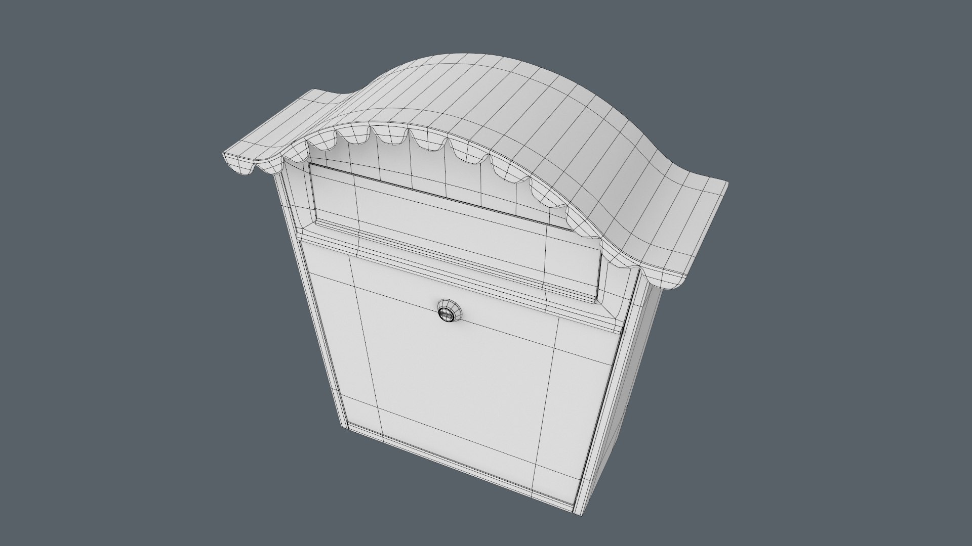 3D Mail Box - TurboSquid 2121016