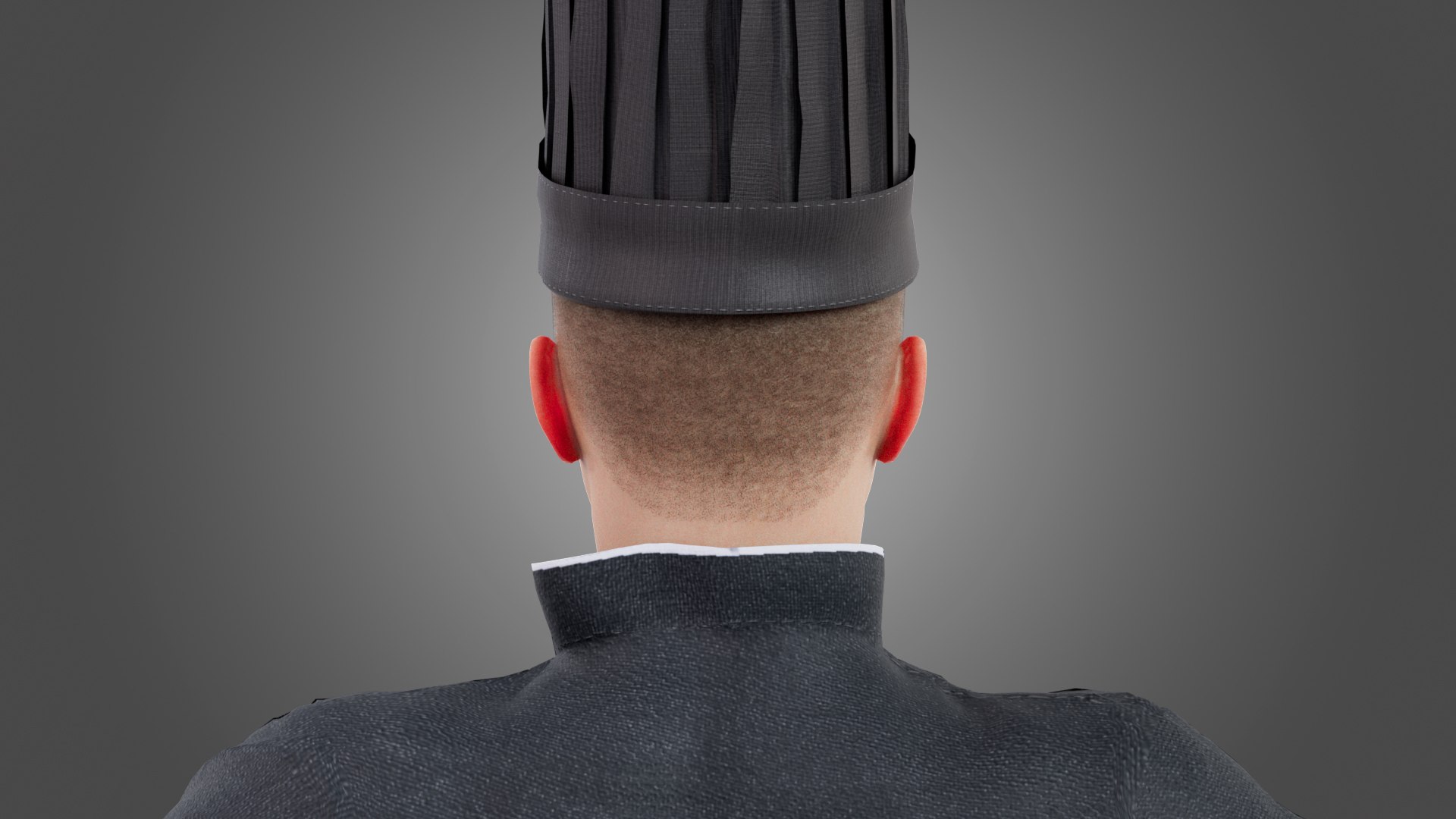 3D Model Male Chef Rigged - TurboSquid 2322831
