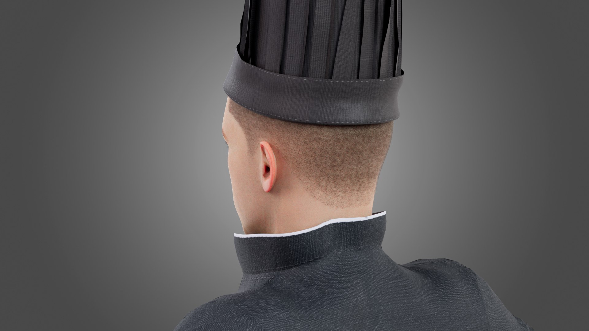 3D Model Male Chef Rigged - TurboSquid 2322831