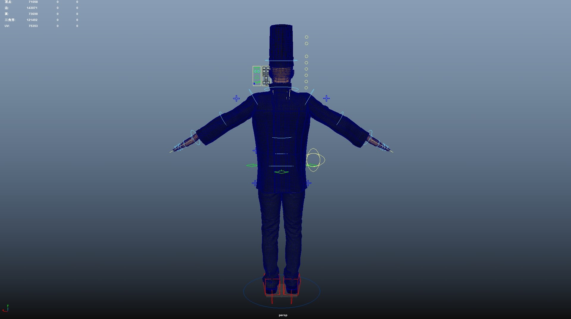 3D Model Male Chef Rigged - TurboSquid 2322831