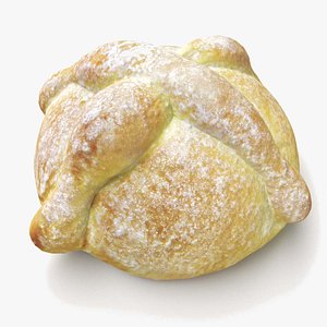 3D pan muerto bread