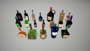 Breakable Bottle Asset Pack For Unreal Engine