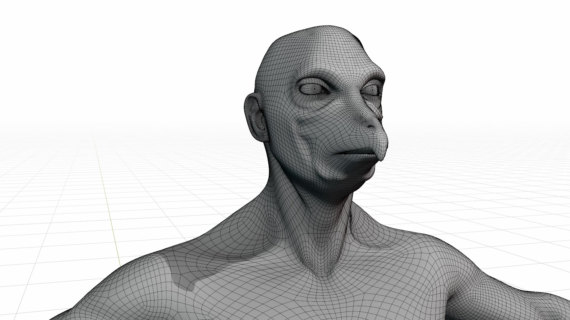 3D Hybrid Human - TurboSquid 2181242