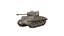 Modelo 3D do tanque Sherman M4 da Segunda Guerra Mundial com texturas PBR