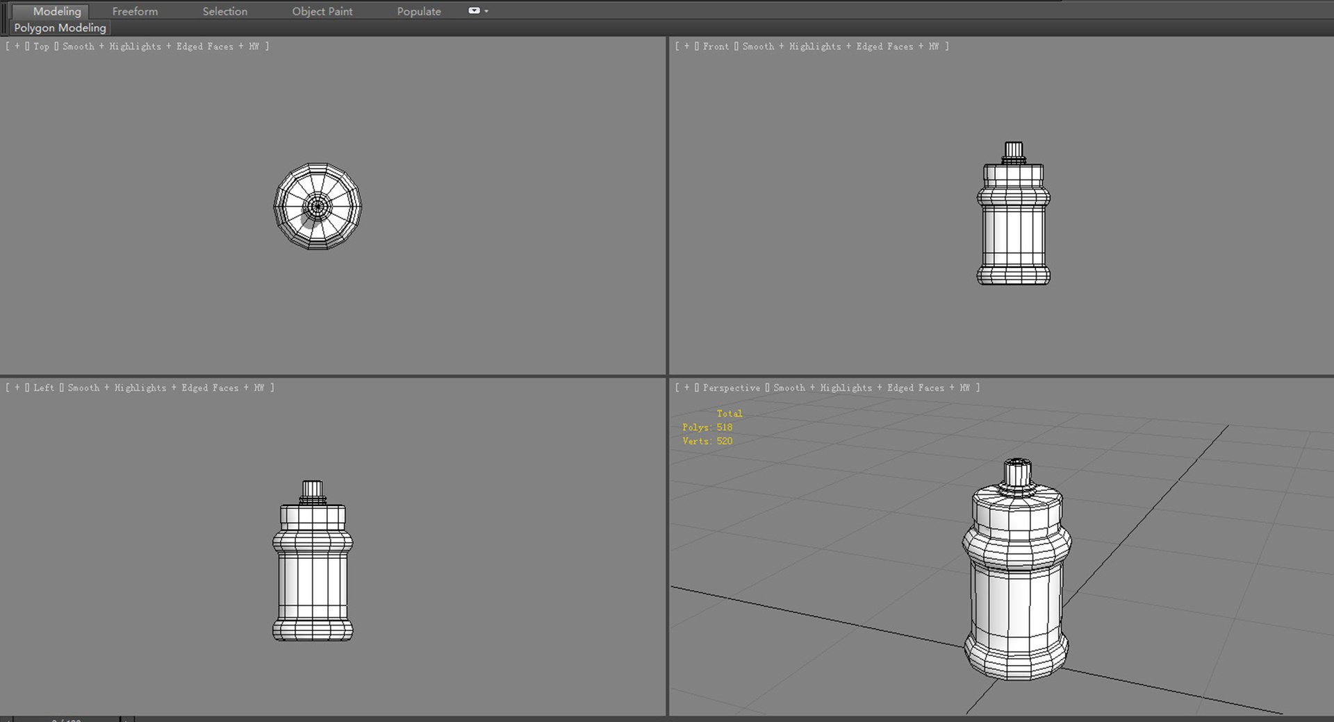 Cartoon Seasoning Orange Jam Juice 3D Model TurboSquid 1936803