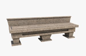 Ancient Stone Bench