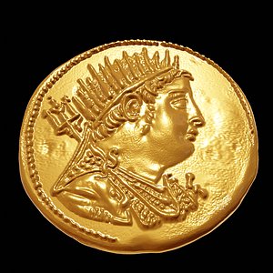 old rome coin 3D model