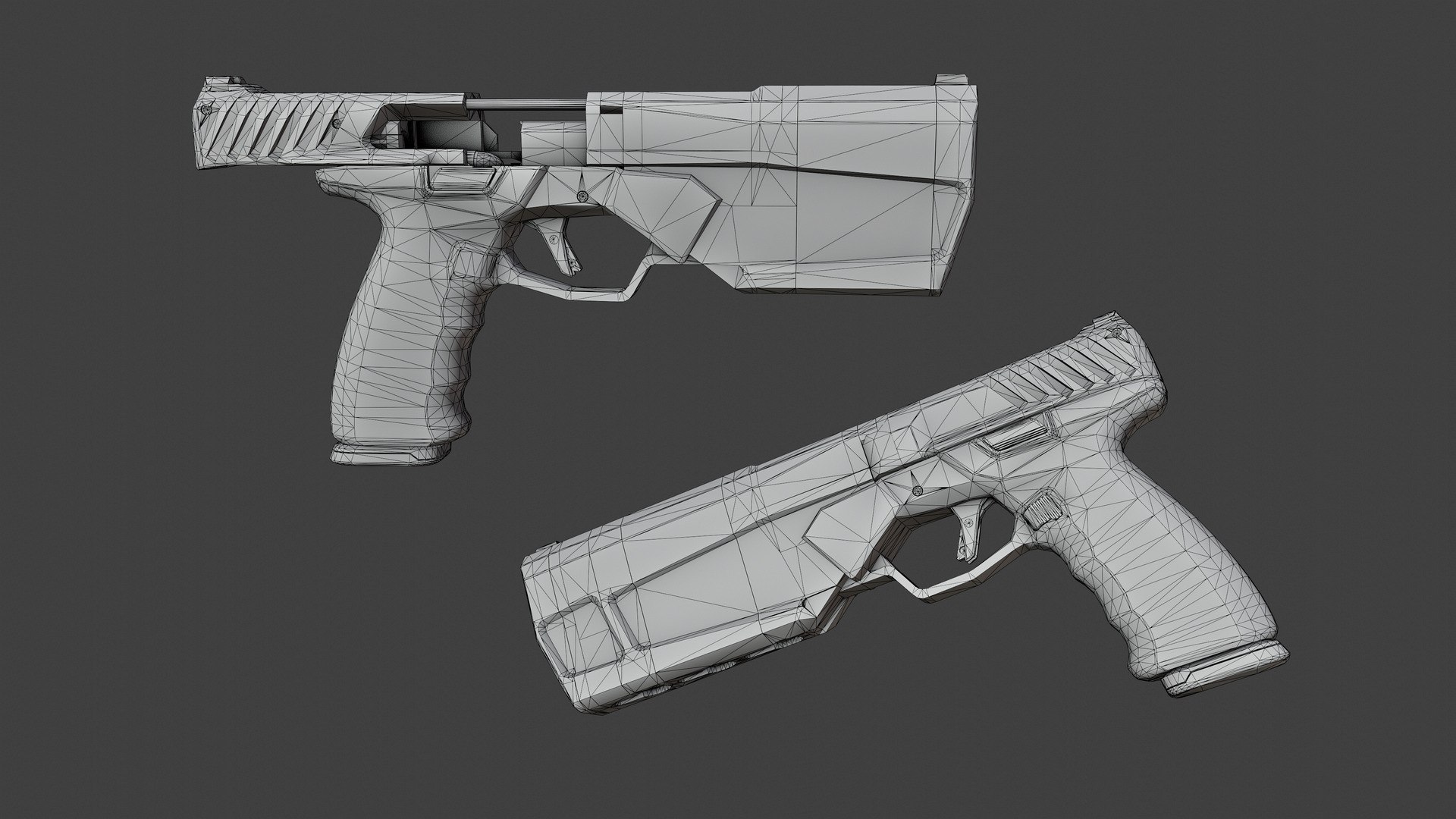 Maxim 9 Suppressed Pistol 3D - TurboSquid 2262582