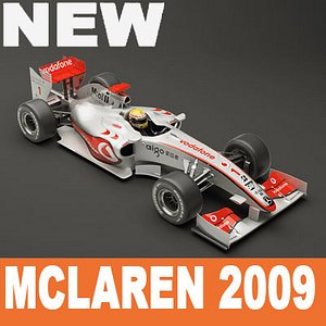 McLaren F1 2009 Vray