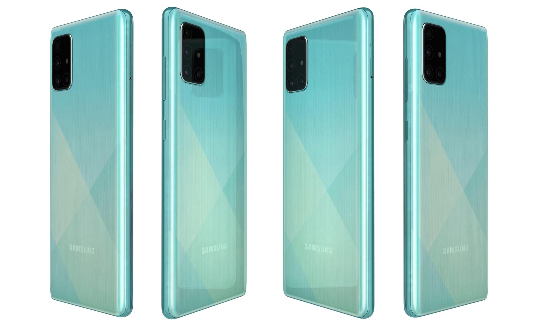 3D samsung galaxy a71 blue model - TurboSquid 1489820