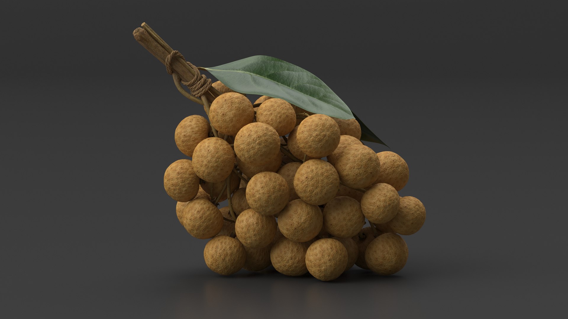 3D Model Longan Exotic Fruit Bundle - TurboSquid 2197609