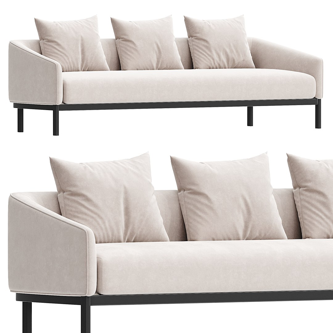 Sofa 257 3D Model - TurboSquid 2196345