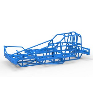 3D Frame of BriSCA Formula 1 Stock Car Version 2 Scale 1 to 25 model