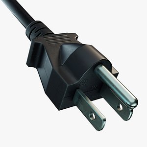 3D Electrical plug Type B model