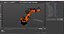 Ultra Robot Arm KUKA KR FORTEC Rigged for Cinema 4D