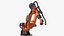 Ultra Robot Arm KUKA KR FORTEC Rigged for Cinema 4D