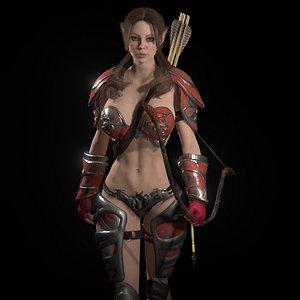 Elf Warrior Woman